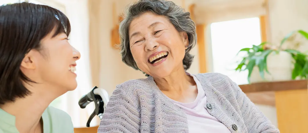 「良い介護」は、スタッフの心のゆとりから。